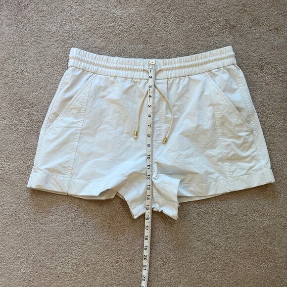 J.Crew High Rise 3" Pull-On White Utility Shorts Size Large Nautical Fisherman - Picture 8 of 9